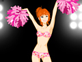 Cheerleader Dress Up play online