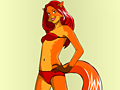 Foxy Girl Dress Up play online