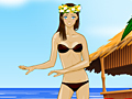 Hawaii Girl Dress up play online