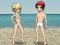 Trendy couple summer play online