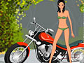 Dress - A female biker play online