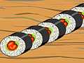 Prepare sushi rolls play online