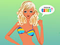 Dress - Blonde on the beach play online