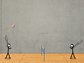 Stick Figure Badminton play online