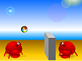 Crab volleyball play online