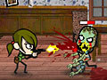 Girl vs Zombies play online