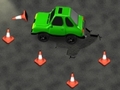 Knocking down the cones play online