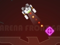 The robot in the arena play online