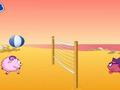 Smeshariki play volleyball play online