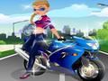 Motorcycle Girl Dress Up play online