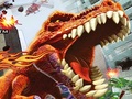 T Rex Rampage Prehistoric Pizza play online