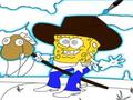 Cowboy Spongebob Coloring play online