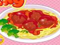 Cooking Spaghetti Meatball play online