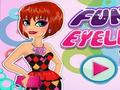 Funky Eyelashes Makeover play online