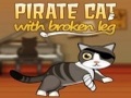 Pirate Cat With Broken Leg play online