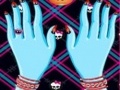 Monster High manicure play online