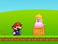 Mario Hugging Princess play online