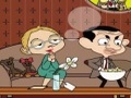 Mr Bean Kissing play online