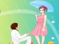 Proposal in the Rain Dress Up play online