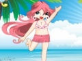 Little Winx in Beach play online