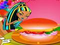 Monster High Hamburger Deco play online