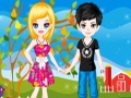 Chibi cute couple play online