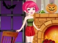 Girl on Halloween play online