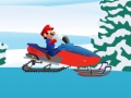 Snowmobile Mario play online