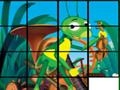 Puzzle Grasshopper Kuzma of Luntik play online