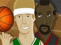 Basketball heads play online