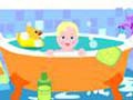 Baby bathing play online