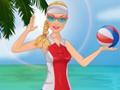 Beach Volleyball Girl Dress Up play online