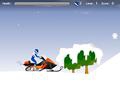 Snowmobile Stunt play online