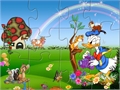 Donald Duck: puzzle play online