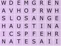 Cities In America Word Search play online