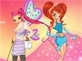 Winx Club Dress Up Stella play online