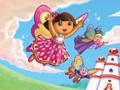 Coloring Dora the Explorer (to decorate) play online