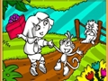 Games Coloring Dora the Explorer play online